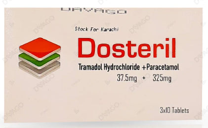 Dosteril 37.5/325mg Tablets 30's